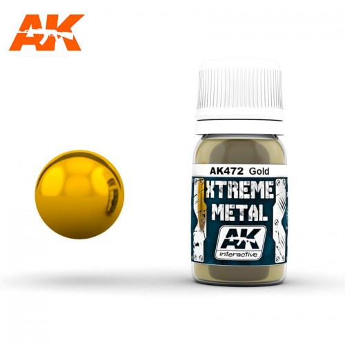 AK INTERACTIVE XTREME METAL GOLD 30ML AK472